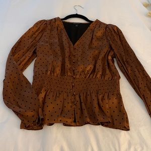 Banana Republic Silk Blouse size small